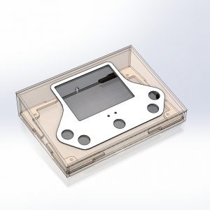 Picture of the console enclosure